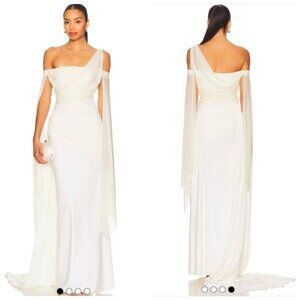 NWT Deme by Gabriella Cynthia Dress In Off white Size S